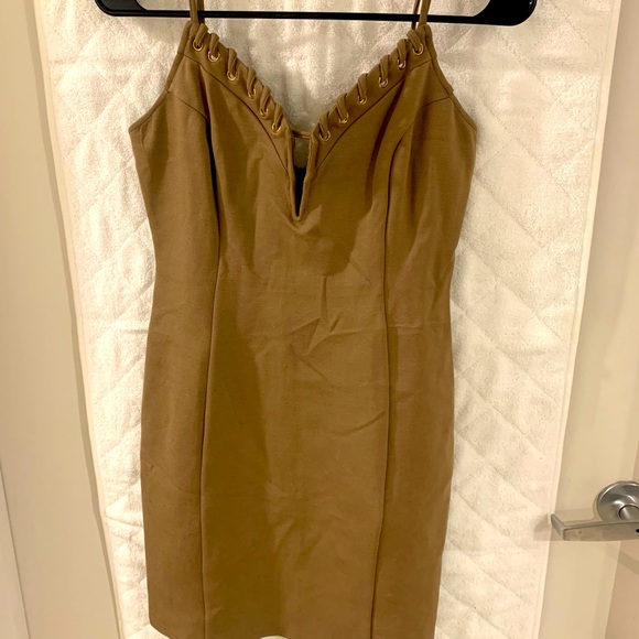 Sexy Brown Dress S665 main image 1